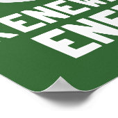 Poster Coupe du café d'énergie renouvelable (Coin)