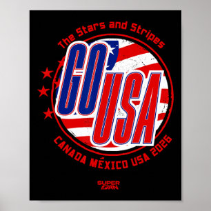 Poster Coupe du Monde des Supporters de Football Usa 2026