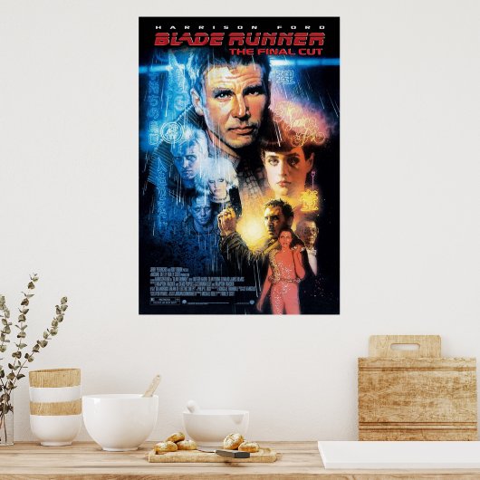 Poster Coupe finale BladeRunner (Cuisine)
