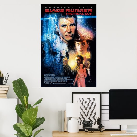 Poster Coupe finale BladeRunner (Bureau à domicile)