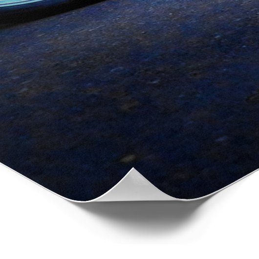 Poster coupé haché soufflé (Coin)