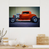 Poster coupé haché soufflé (Cuisine)