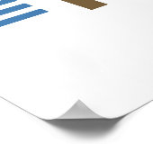 Poster Coupe humoristique de Thé-Thé de l'Amour (Coin)