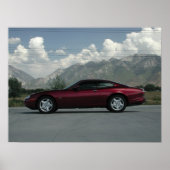 Poster Coupe Jaguar XK8 (Devant)