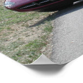 Poster Coupe Jaguar XK8 (Coin)