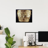 Poster Coupe, représentant un taureau domestique (Bureau à domicile)