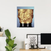 Poster Coupe, trouvée dans le tombeau royal de Vaphio (Bureau à domicile)