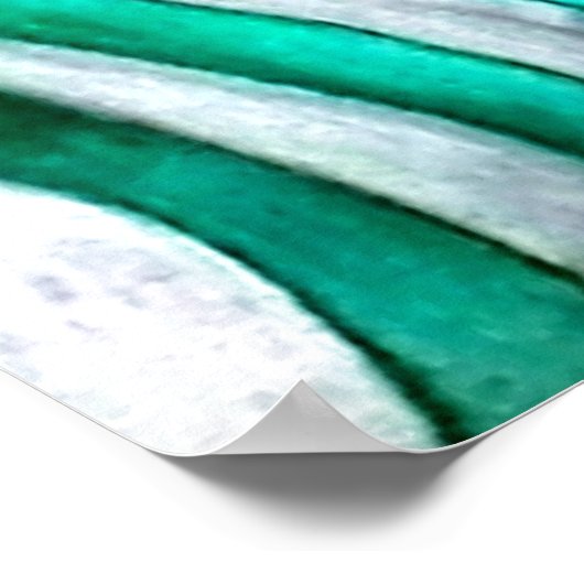 Poster Coupe vidée (Coin)