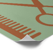 Poster Couper La Pop De Cheveux (Coin)