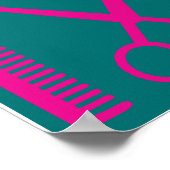 Poster Couper La Pop De Cheveux (Coin)