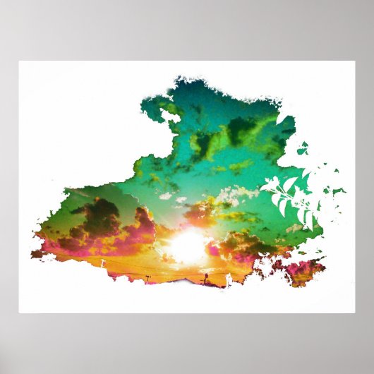 Poster "Couper la vie" (Devant)