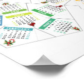 Poster Couper le calendrier 3D 2022 (Coin)