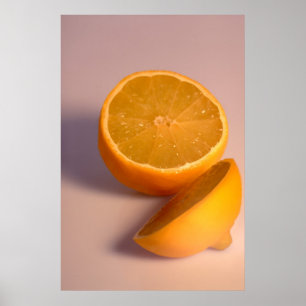 Poster Coupez le citron