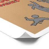 Poster Coupez les Escaliers ! (Coin)