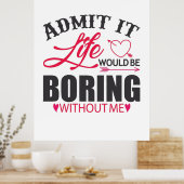 Poster Couple Art Admet It Life (Cuisine)