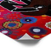 POSTER COUPLE AU CIMETIÈRE (Coin)