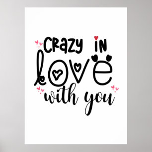 Poster Couple Cadeau En Amour Avec Vous