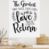 Poster Couple Cadeau La Plus Grande Chose Que Vous Appren (Cuisine)