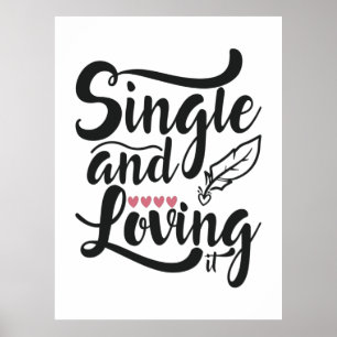 Poster Couple Cadeau Simple Et Amoureux