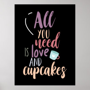 Poster Couple Cadeau Tout Ce Dont Vous Avez Besoin Est Am