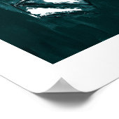 Poster Couple Contemporary Abstrait Art MC Belkadi 16x20 (Coin)