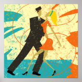 Poster Couple Dancing (Devant)