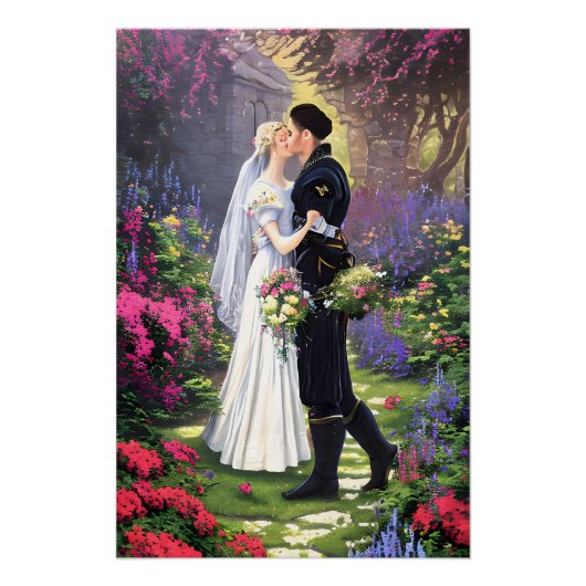 Poster Couple dans le parc-56476 (Devant)