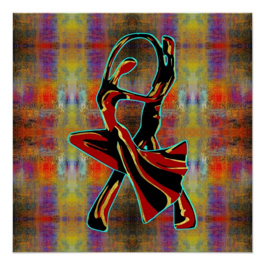 Poster Couple dansant (Devant)