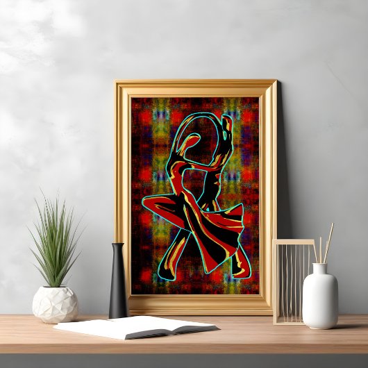 Poster Couple dansant