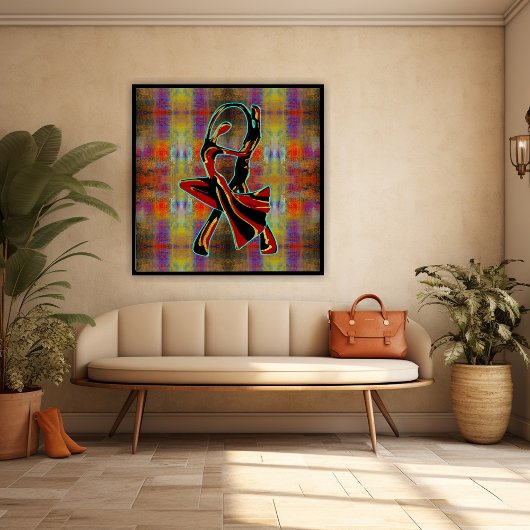 Poster Couple dansant