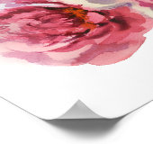 Poster couple de pivoines (Coin)