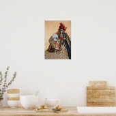 Poster Couple en costume de Carnaval, Venise (Cuisine)