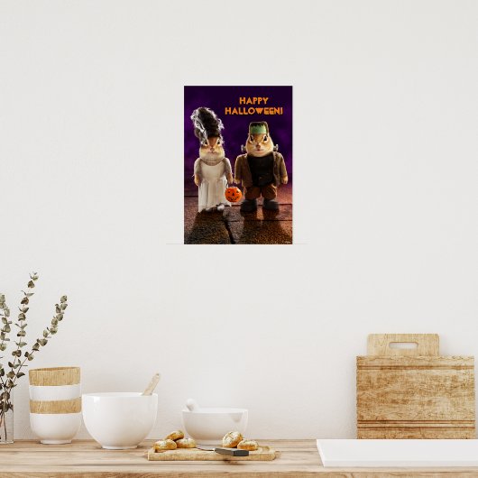 Poster Couple gothique (Cuisine)