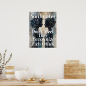 Poster Couple lesbienne coté amour Citation art (Cuisine)