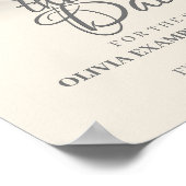 Poster Couple mariage en monochrome (Coin)