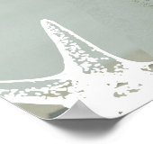 Poster Couple photo coastal wedding welcome  (Coin)