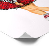 Poster Couple romantique mignon - Amour - Je t'aime - Bai (Coin)