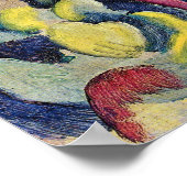 Poster Couple sur le chemin de la forêt par August Macke (Coin)