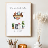 Poster Couple Welly Boots Houseréchauffer