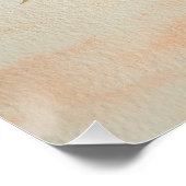 Poster Couples Monogramme Signal Maritime Drapeaux Aquare (Coin)