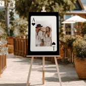 Poster Couples Poker Playing Card with Photo