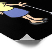 Poster Couples Qui Golf Ensemble Restent Ensemble (Coin)