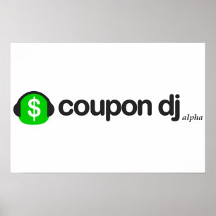 poster coupon dj