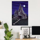 Poster Cour de corbeau (Bureau à domicile)