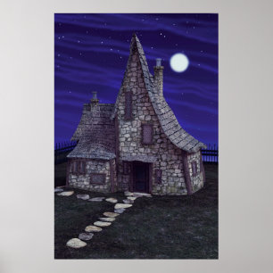 Poster Cour de corbeau