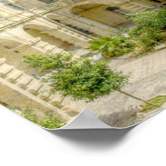 Poster Cour de Malte (Coin)