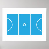 Poster Cour de Netball (Devant)