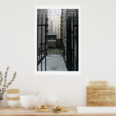 Poster Cour de New York (Cuisine)