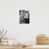 Poster Cour de Rohan, Paris, 1858-78 (Cuisine)