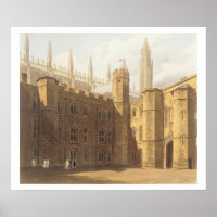 Cour du King's College, Cambridge, de "The Hist